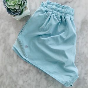 Baby Blue Lululemon Shorts size 6